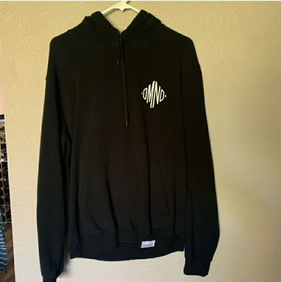 diamond black hoodie